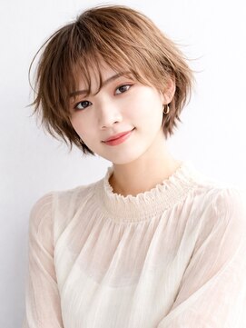 ソレア(SOLEA) 20代30代40代50代髪質改善ミルクブラウンナチュラルショート