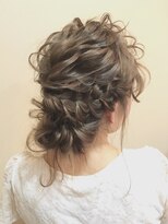 ジルバイジアン(JILL by GIEN)&nbsp;☆JILLbyGIEN☆ミルクティーベージュでゆるふわアレンジ