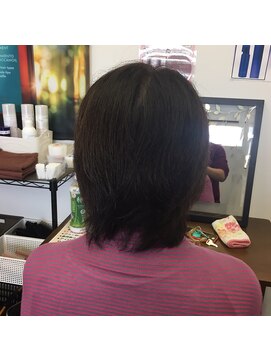 ソメ 豊中店(SOME) 地毛に合わせたナチュラルブラック