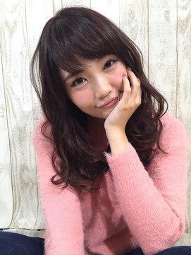 ネオリーブリタ たまプラーザ店(Neolive rita) ラフなウェーブで大人セミロング