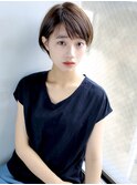 天神【BIRTH】大人ショートボブ×マロンブラウン　2