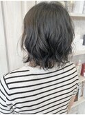 福山市美容室Caary ウェーブスタイリング ボブパーマ