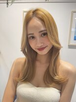 ロンド ストラーダ 心斎橋(Lond strada)&nbsp;レイヤーボブ×ハイトーン[心斎橋/髪質改善]