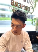 スキンフェードツーブロック刈り上げジェットモヒカンマンバン