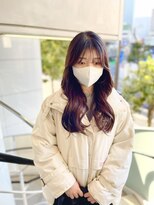 学割/千葉/レイヤー/韓国風/黒髪/大人可愛い
