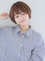 ガリカ 蔵前(Gallica)&nbsp;【竹之内蔵人】大人ショート/丸みショートx柔らかベージュ<蔵前>