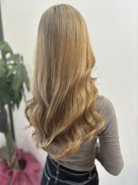 ラビス クローバー(Lovis clover)&nbsp;黒髪カタログ　グレーベージュ　レイヤーロング