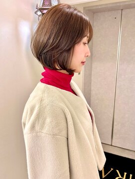 キラーナセンダイ(KiRANA SENDAI) ふんわりBob×シナモンベージュ