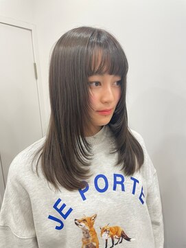 ウルア 吉祥寺店(ULUA) 髪質改善 艶髪 韓国風 エギョモリ ブルーブラック 吉祥寺