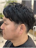 ツーブロックメンズパーマ