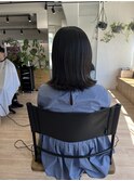 【OceanHair&Life田中愛梨】10代20代切りっぱなし外ハネボブ!