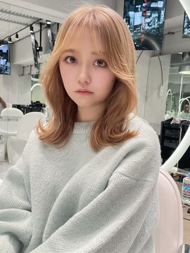 レディアル 渋谷(REDEAL) ワンホンヘア/韓国ヘア/ウルフ/前髪[レイヤーカット/渋谷