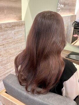 メイ 池袋(mei) くびれヘアピンクベージュ韓国ヘアヨシンモリオルチャンワンホン