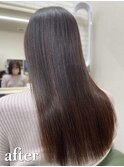 美髪ストレート(縮毛矯正)+髪質改善トリートメント