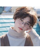 ミットバイツリー センター北(mit by tree)&nbsp;大人かわいいセンターパートマッシュショート