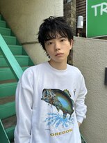 ヒュージ 表参道(huge)&nbsp;ニュアンスパーマ/メンズカット/眉毛カット