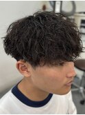 縦落ちツイストスパイラルマッシュ