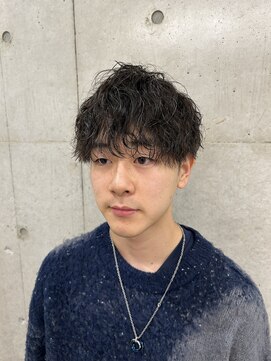 エクテ(ecouter) メンズマッシュ波巻きツイストスパイラル