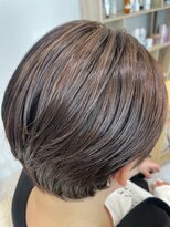 ヘアーズ イオンモール徳島(HAIRZ) 《HAIRZ》渡内美遥　ニュアンスハイライト×白髪ぼかし