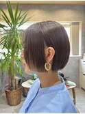 おしゃれボブスタイル ベージュ