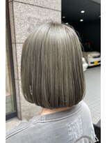 エント(ent)&nbsp;オリーブベージュ＊極細ハイライト