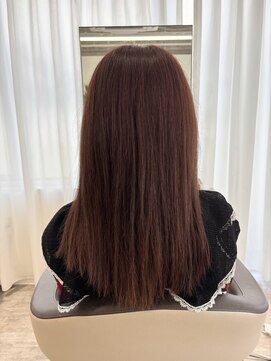 ウイ バイ ファースト 北四番丁店(u'i by first) ピンクバイオレットミディアムスタイル