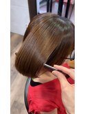 《シルクストレート》顧客様before/after
