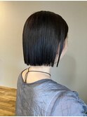切りっぱなしショート