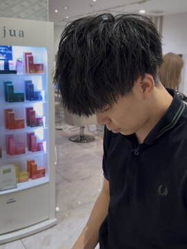 ケンジ 平塚 アネッタ(KENJE annetta) メンズ波巻パーマ　特殊パーマ　メンズカット