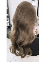 ジレ バイ マッドグラマー(GILET by mad grammar)&nbsp;[札幌韓国ヘア] ミントベージュ x ローレイヤーカット