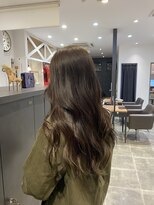 コスタ オブ リシェール(The COSTA of RICHAIR)&nbsp;オリーブブラウン/オリーブベージュ/秋カラー/ロングヘア/越谷