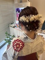 リンク(Link)&nbsp;ゆるふわシニヨン/ヘアセット/袴着付/平塚ヘアアレンジ/シニヨン