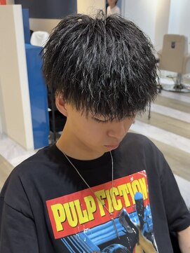 ルースト 京都河原町店(ROOST) パイルツイストツイストスパイラルツイストメンズパーマ
