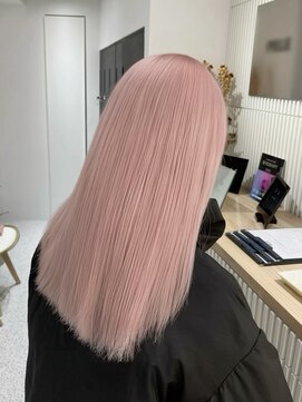 メルトトウキョウ(melt.tokyo) インナーカラー/トリートメント/デザインカラー/ペールピンク