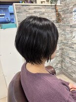 アンサ 伏見桃山店(ANSA) 首元すっきり大人ショートボブ