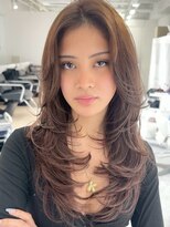シー 萩原店(sea)&nbsp;ブリーチハイライト髪質改善ダブルカラーレイヤーカット