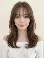 ノア 三宮店(NOA)&nbsp;【NOA】髪質改善くびれ顔まわりレイヤーセミロング