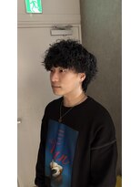 エスケイブ(S/CAVE)&nbsp;クシャッと髪を握るだけで決まる！カジュアルパーマ