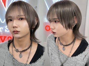ボヤージュニケ(Voyage Nike)の写真/【メンズカジュアル】ウルフカットでトレンドヘアに!垢抜けスタイルで毎日のスタイリングも楽々♪