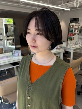 ビーハイブ ドットエー 本町広瀬通店(BEHIVE.A) 【sakuya】ふわっとやわらかいショートボブ/グレージュカラー