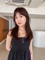 フィルムス ヨコハマ プラス(FILMS 横浜 +)&nbsp;レイヤーカット/ミディアムボブ/ハッシュカット/前髪パーマ/横浜