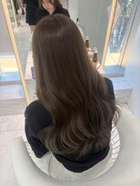 ロンドルピナス 小倉(Lond Lupinus)&nbsp;縮毛矯正/ワンホンレイヤー/ミルクティーブランド/ダークブルー