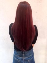 フェリアあべの(FERIA)&nbsp;【FERIA】愛されチェリーレッド × 艶ストレート