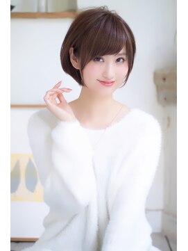 ロンド 銀座(Lond) 【Ｌｏｎｄ】耳かけ小顔ショートボブ♪