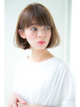 アンアミ オモテサンドウ(Un ami omotesando) 【Un ami】大人かわいい・小顔ひし形ボブ 松井