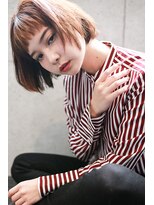 オーバーヘアー 姫路店(over hair)&nbsp;【La fith】 ガーリーショートボブスタイル