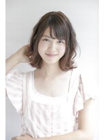20代30代40代50代/前髪/マチルダボブ/インナーグレージュ/銀座