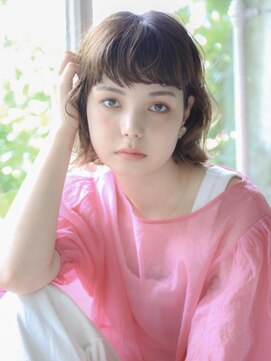 ネオリーブシェリエ 浅草店(Neolive cherie) クセ毛を活かして！フリンジウェーブ　浅草　美容室　9