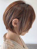 フェリーチェ(felice)&nbsp;束感　前下がり丸みショート☆