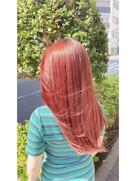 アース クロスガーデン川崎店(HAIR&MAKE EARTH) 映える！キマる！カシスレッド